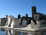 Materima Sculture di Giuliano Vangi a Materima (Casalbeltrame