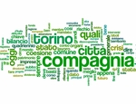 word cloud con le 100 parole più frequenti nel testo della relazione di Benessia